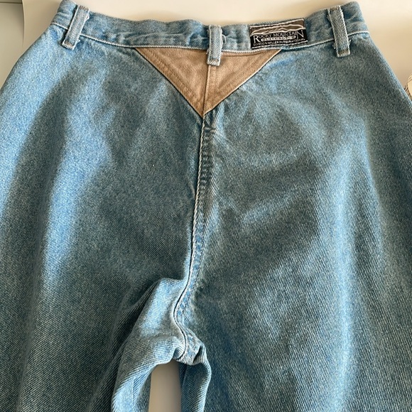 Vintage Rockies Rocky Mountain Bareback Western Cowboy Jeans size 29/9 - Picture 9 of 9